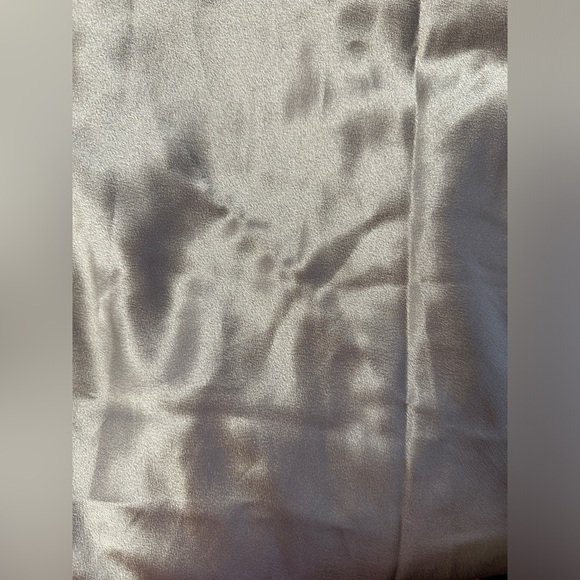 Birdy grey LISA MIDI DRESS SHINY SATIN GOLD 3X - with flaw - Picture 3 of 4